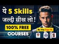  5 high value skills     free courses  stanford harvard iim courses