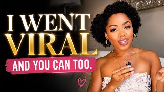 How to Manifest Going Viral on Tiktok & Get Rich Af 💰 (My Story + Steps)