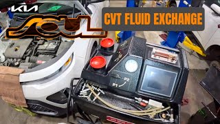 2020 Kia Soul  CVT Transmission Fluid Flush |  BG Complete Fluid Exchange   @WrenchingRyan 2019 2024 Kia Soul Bad Transmission Fluid Drain Fill Mini Flush