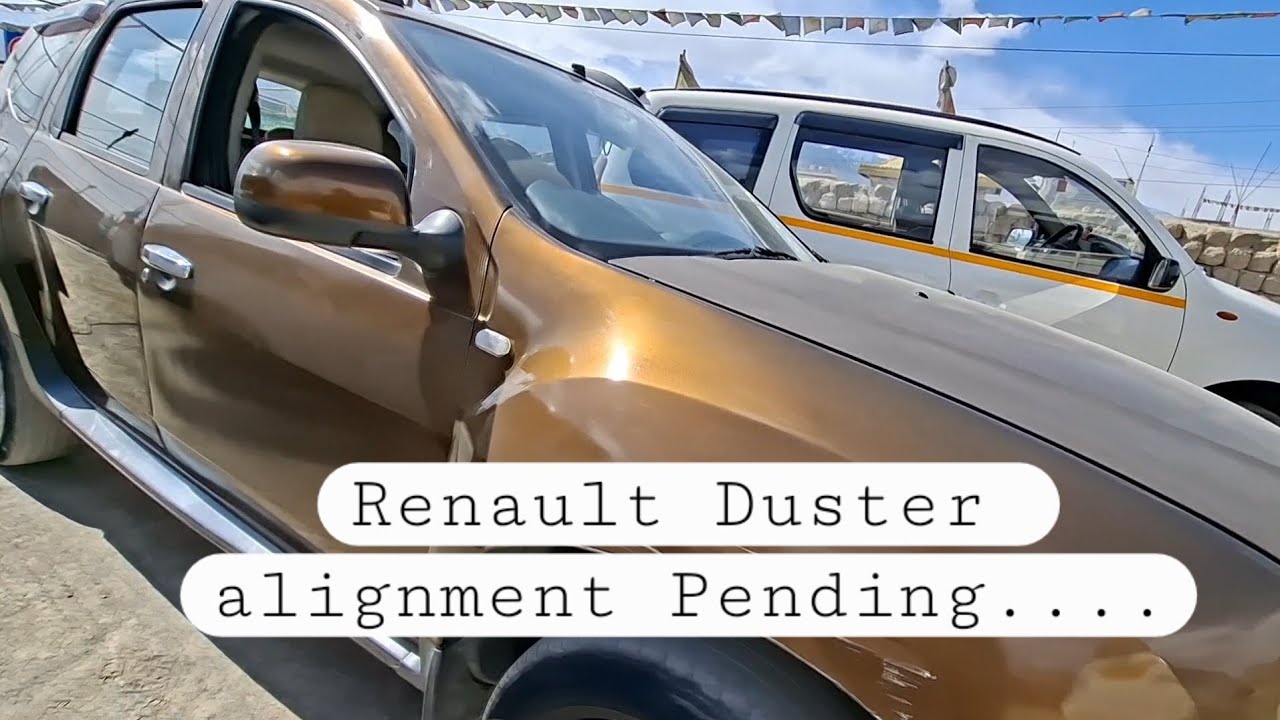 Renault Duster//alignment//