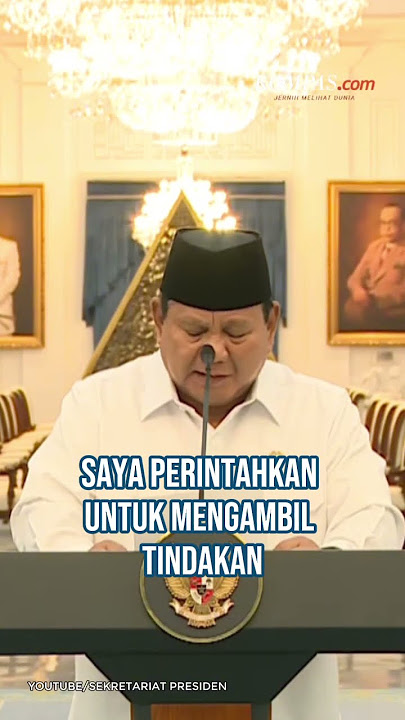 Prabowo: Ada Upaya Mengarah Tindakan Makar, bahkan Terorisme