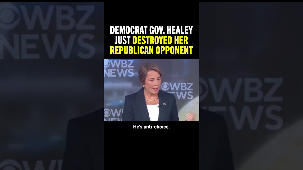 Gov. Healey TORCHES her Republican opponent in their debate