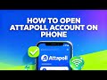 HOW TO SETUP ATTAPOLL ACCOUNT ON PHONE WITHOUT USING CLOUD PHONE