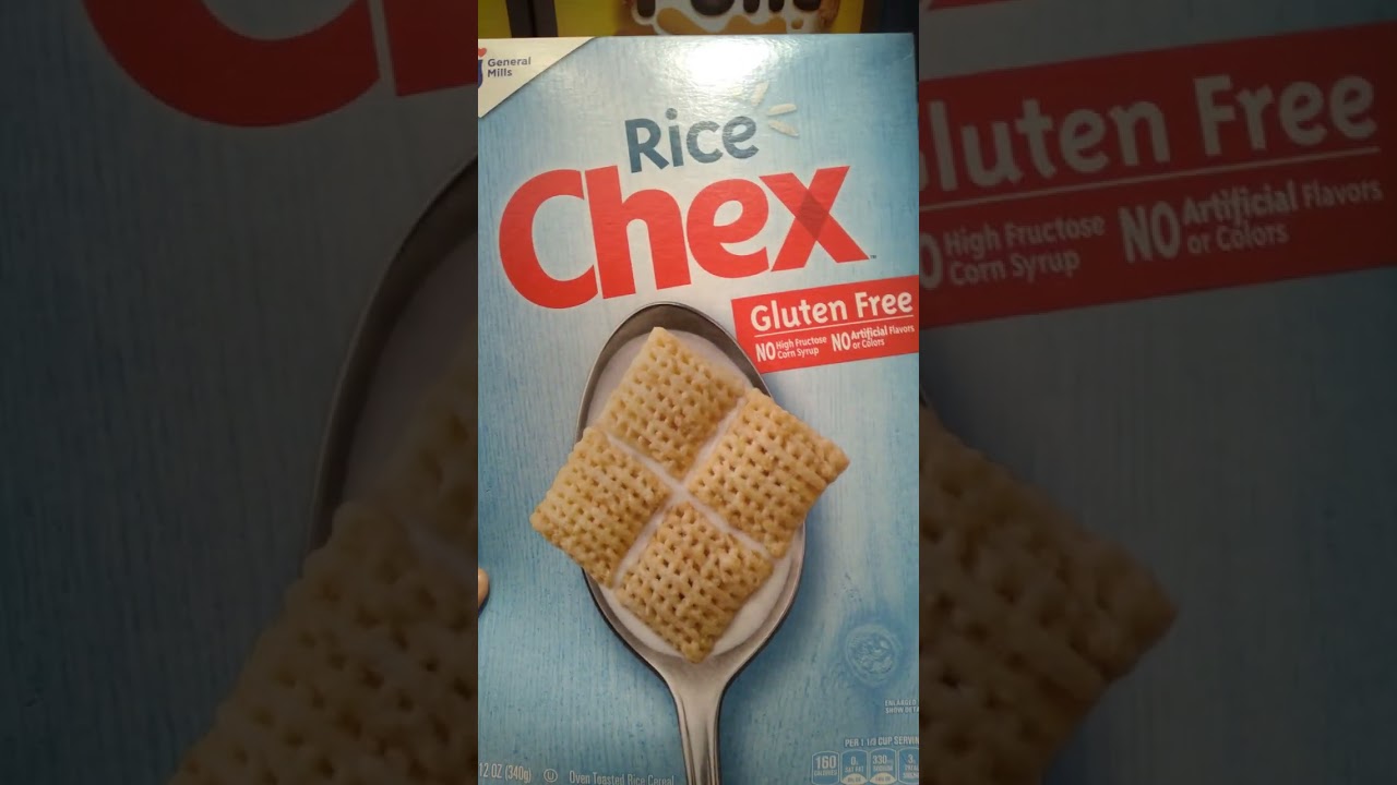Rice Chex yummy asmrsound 