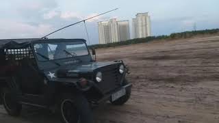 M151A2 FIRST DRIVE WITH MY WIFE.