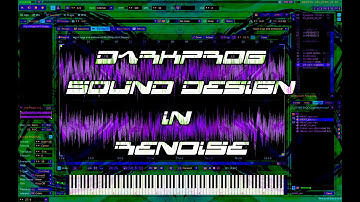DARKPROG sound design in RENOISE