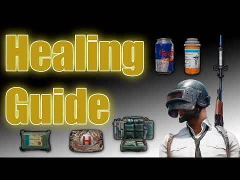 What do energy drinks and painkillers do in PUBG?