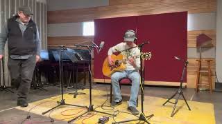 Messing around in the studio. Session 3 - guitar and piano