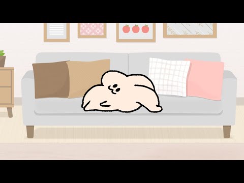 フリーBGM ほのぼの曲【のそのそもっさり 1時間耐久版】/ Free Music Peaceful Music "Lazily" 1hour loop