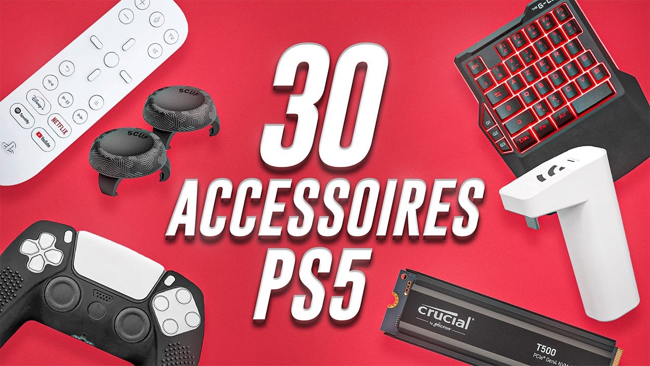 30 ACCESSOIRES INDISPENSABLES POUR LA PS5 & PS5 PRO !