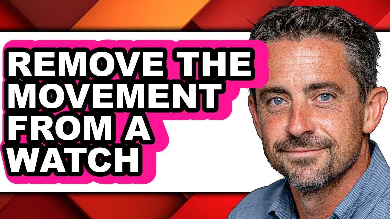 How to Remove the Movement from a Watch - Full Guide