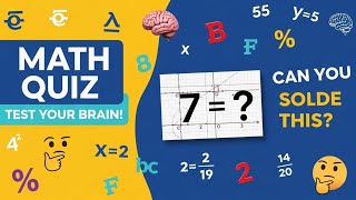 Can You Pass This Maths Quiz...? ÷ + x🧠 | Easy, Medium, Hard, Impossible | Quiz Blitz
