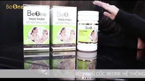 Ngũ cốc dinh dưỡng BEONE giải pháp dành cho trẻ biếng ăn