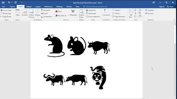 How to type animals symbols in Word