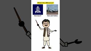 PAK NAVY vs PAK AIR FORCE What's the Difference? #gk #learn #pakistanarmy #pakfouj #pakistanmilitary