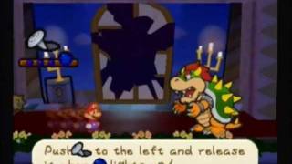 Paper Mario Boss #35 Bowser (1st Battle)