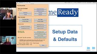 Setup Data and Defaults
