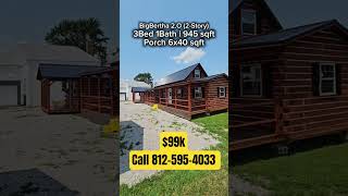Modular Cabins, Prefab Cabins, Modular Homes #modularhomes #prefabhomes #rv #parkmodel #campground