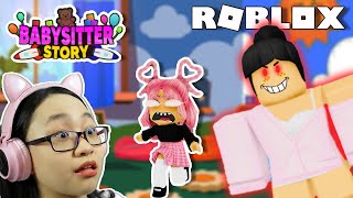 Babysitter Story in Roblox  Evil Babysitter?!!