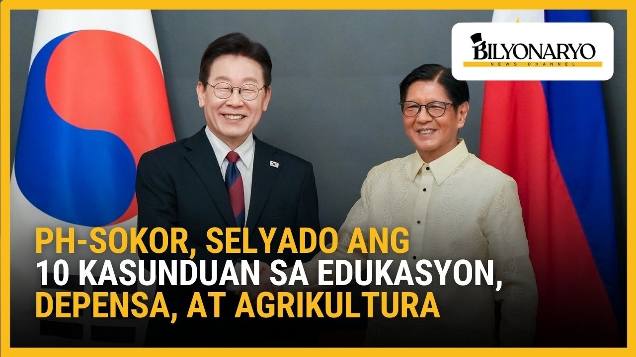 Pilipinas at South Korea, selyado ang 10 kasunduan sa edukasyon, depensa, at agrikultura | Agenda