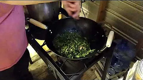 Sauteed Stinging Nettles With Prosciutto Ham