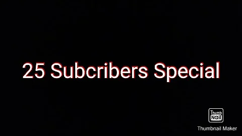 25 Subcribers Special | Rick luk
