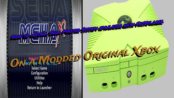 How to install Sega Master System (SMS) Emulator on a modded original Xbox with FatXplorer.
