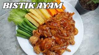 RESEP BISTIK AYAM JAWA ala BUNDA ANNE AVANTIE. 