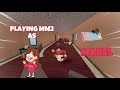 MABEL DESTROYS TEAMERS IN MM2 + GAMEPLAY (KEYBOARD ASMR)