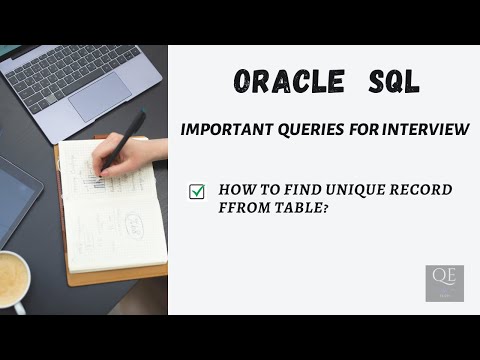 How to find unique records from table | Oracle, SQL | Tamil | QE Tech