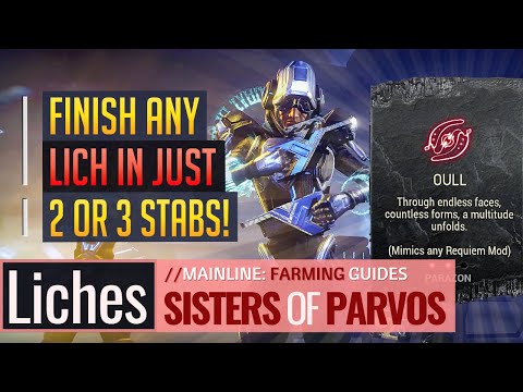 Warframe | FASTEST LICHES & HOW 2 USE OULL: Always Kill Lich Early | Sisters Of Parvos (READ PINNED)