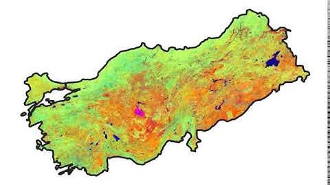 Raster Timeseries Manager (QGIS Plugin) - 30m Tasseled Cap Components for Turkey in 2015 (full)