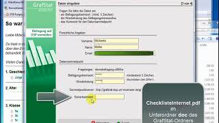 Grafstat Tutorial - Eine Onlinebefragung durchführen