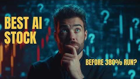 The Best AI Stock to Buy NOW Before 380% Explosive Growth!
