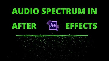 How To Make Audio Spectrum in After Effects | Audio Visualizer Tutorial | Hindi / Urdu |