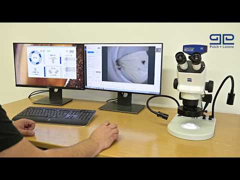 Fernsteuerbares Auf- und Durchlichtstativ MikstaUSB pro für Stereomikroskope