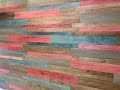 DIY Accent wood wall, no Nails or Glue.|Paulstoolbox