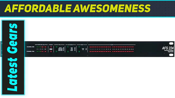 dbx AFS-224: The Ultimate Feedback Killer for Pristine Live Sound!