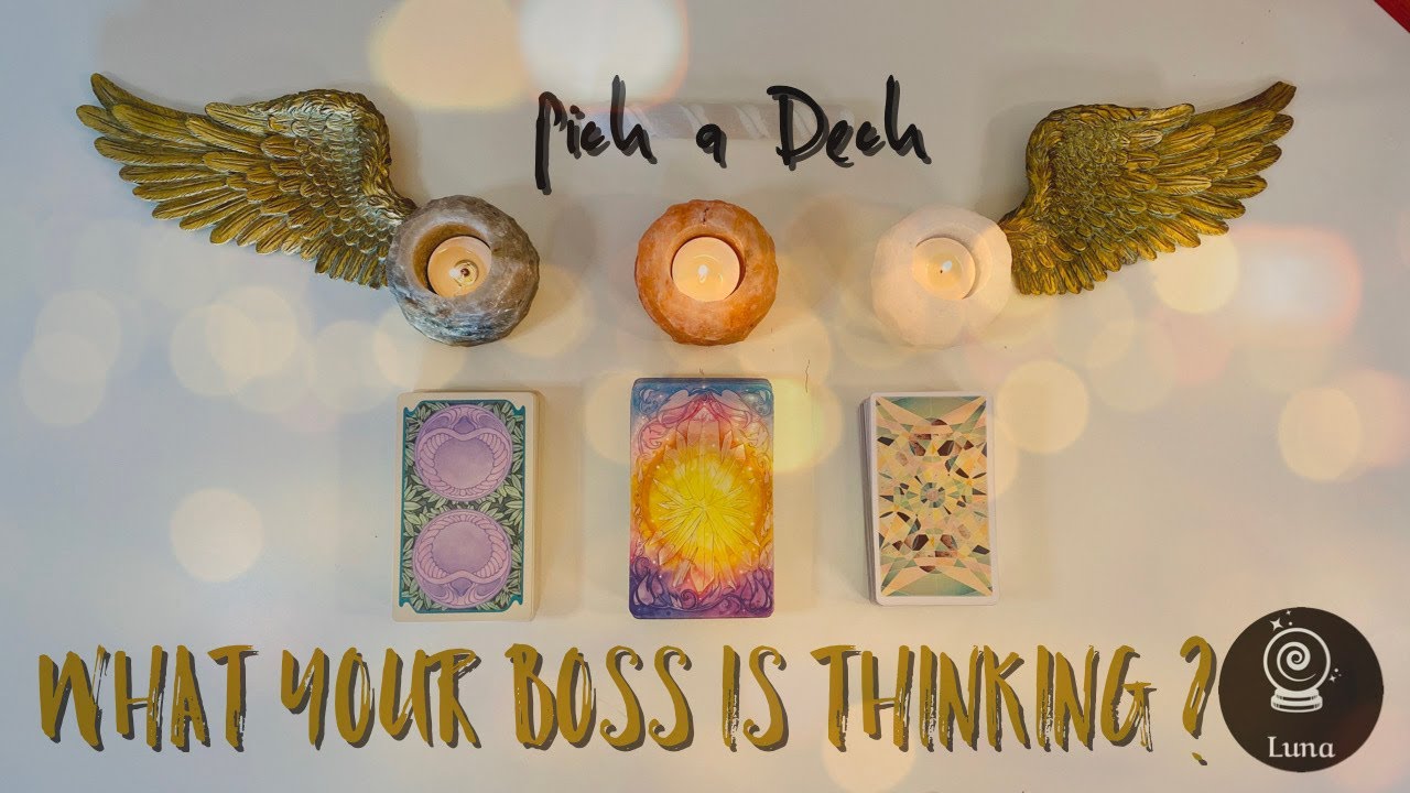 🔮WHAT YOUR BOSS IS THINKING ABOUT YOU? 🔮✨Pick a Card✨