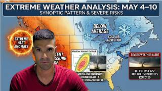 North America Divided: Extreme Heat vs. Record Cold! (May 4–10 Forecast)