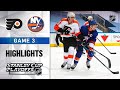 NHL Highlights | Second Round, Gm3: Flyers @ Islanders - Aug. 29, 2020