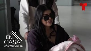 Mariana González y Vicente Fernández Jr. presentan a su bebé | En Casa Con Telemundo