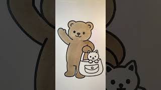 The Bear, The Bag, And The Cat