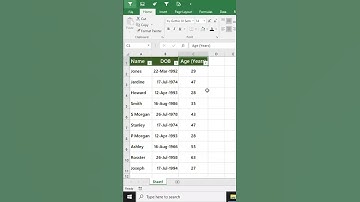 Quick Excel Hack Sorting using filter function #sort #trend #trending #shorts #excel #viral #fun