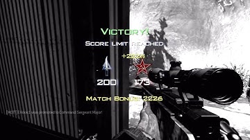7 Man Javelin GAME WINNING KILLCAM! Mw3