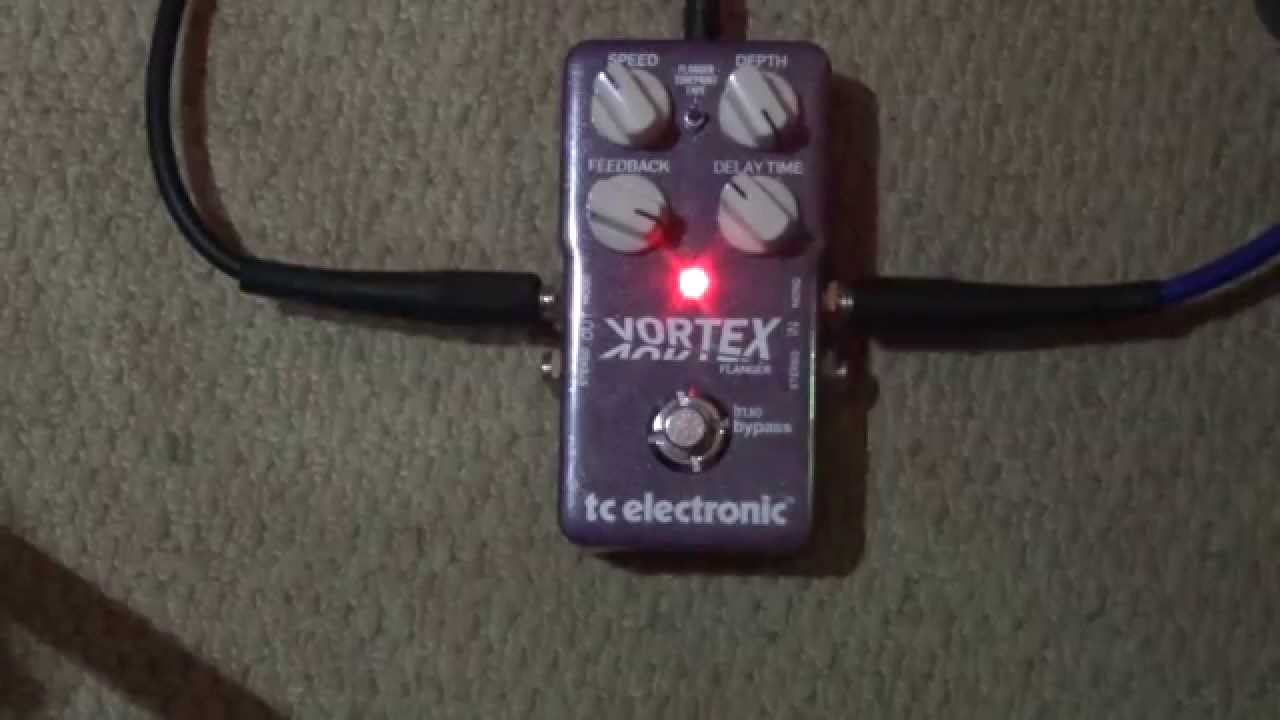 TC Electronic Vortex Flanger Review & Demo YouTube