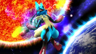 Super Smash Bros. Wii U - Lucario Combo Exhibition