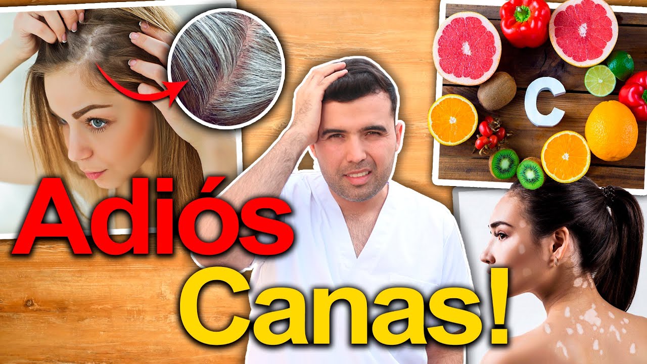 REVIERTE LAS CANAS - Por Qu� Aparecen Pelos Blancos, Causas y Soluciones AVANZADAS de Cabello Blanco