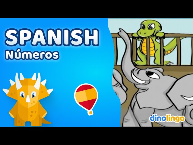 Books in Spanish for children - Spanish Numbers storybook