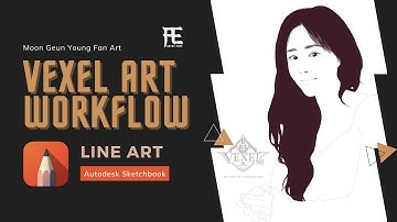 HOW TO DRAW LINE ART USING AUTODESK SKETCHBOOK MOBILE | VEXEL ART TUTORIAL | PART 1